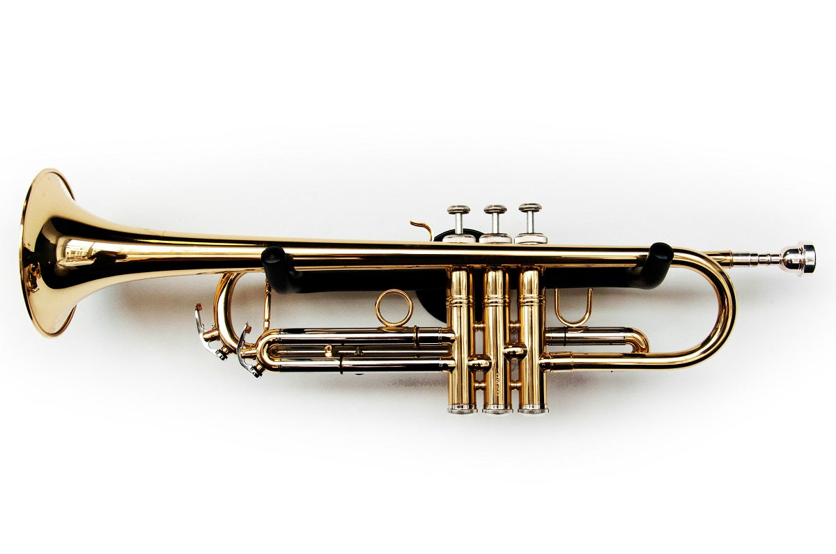 horizontal trumpet in locoparasaxo wallmount Woody product pic