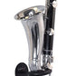 lower part of bassclarinet in black wallmount made by Locoparasaxo