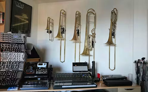 Wandhouder voor Trombone SHORTY