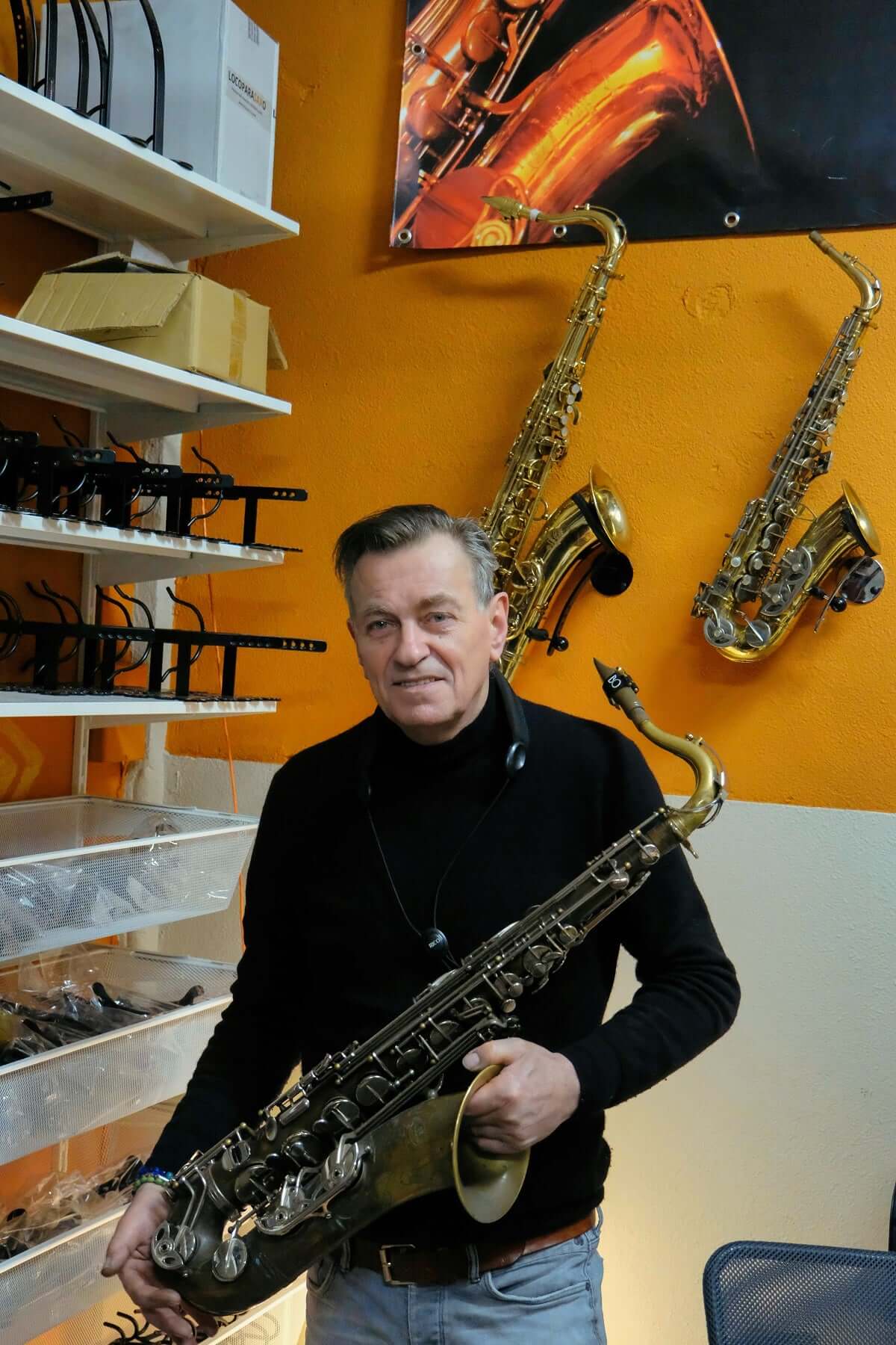 Paddy Melis owner and operator of Locoparasaxo.com