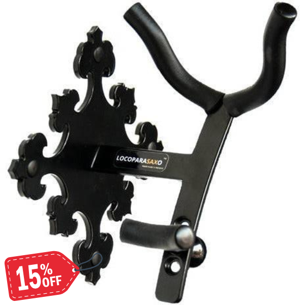 wall hanger stand Prince for alto saxophone product pic by Locoparasaxo
