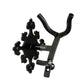 black steel saxophone wallmount product photo Locoparasaxo