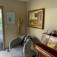 baritone saxophone in wallmount in cosy livingroom customer Locoparasaxo