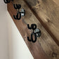 customer photo of staircase with four mounted trombone wallmounts by Locoparasaxo