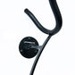 side view of wallmount for alto and tenor saxophone soul prop