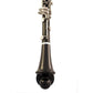 frontal view clarinet on wallmounted stand by Locoparasaxo